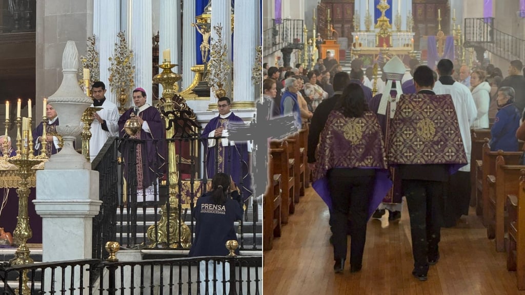 Con el Miércoles de Ceniza, arranca la Cuaresma: Arzobispo de Durango llama a la paz