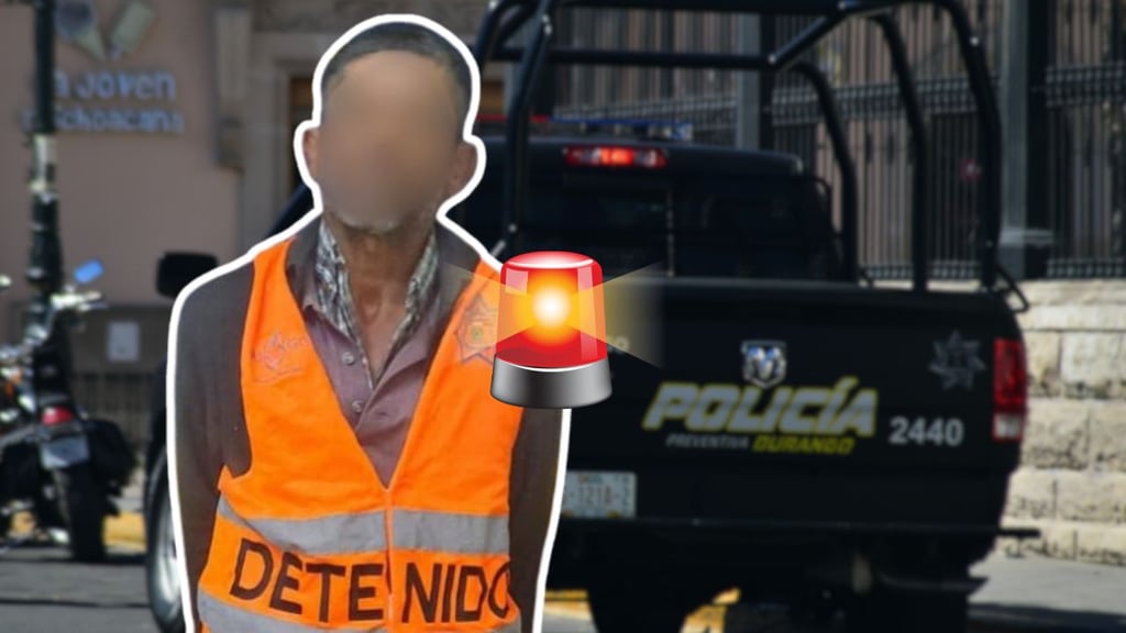 Detienen a hombre por presunto robo a miscelánea de un poblado de Durango