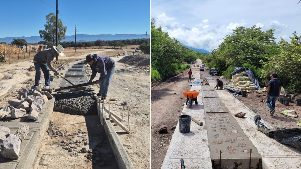 Terminan 7 caminos artesanales en Mezquital y Pueblo Nuevo; conectarán a casi 5 mil habitantes