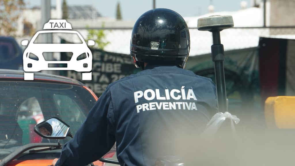 Recuperan en la colonia José Revueltas un taxi con reporte de robo