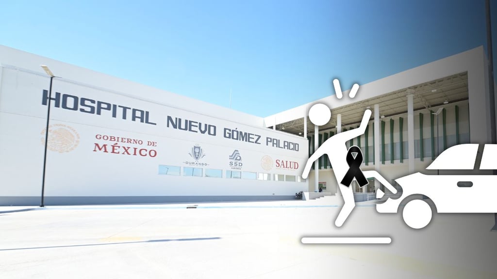 Hombre fallece tras varios días hospitalizado por atropellamiento en Gómez Palacio