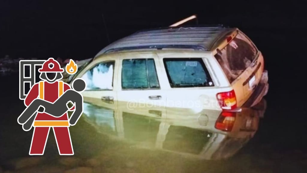 Rescatan a cuatro hombres tras quedar atrapados en el río de Santiago Papasquiaro