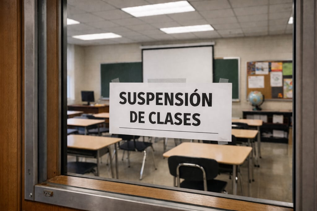 Suspenden actividades escolares en 11 estados por seguridad tras muerte de 'El Mencho'