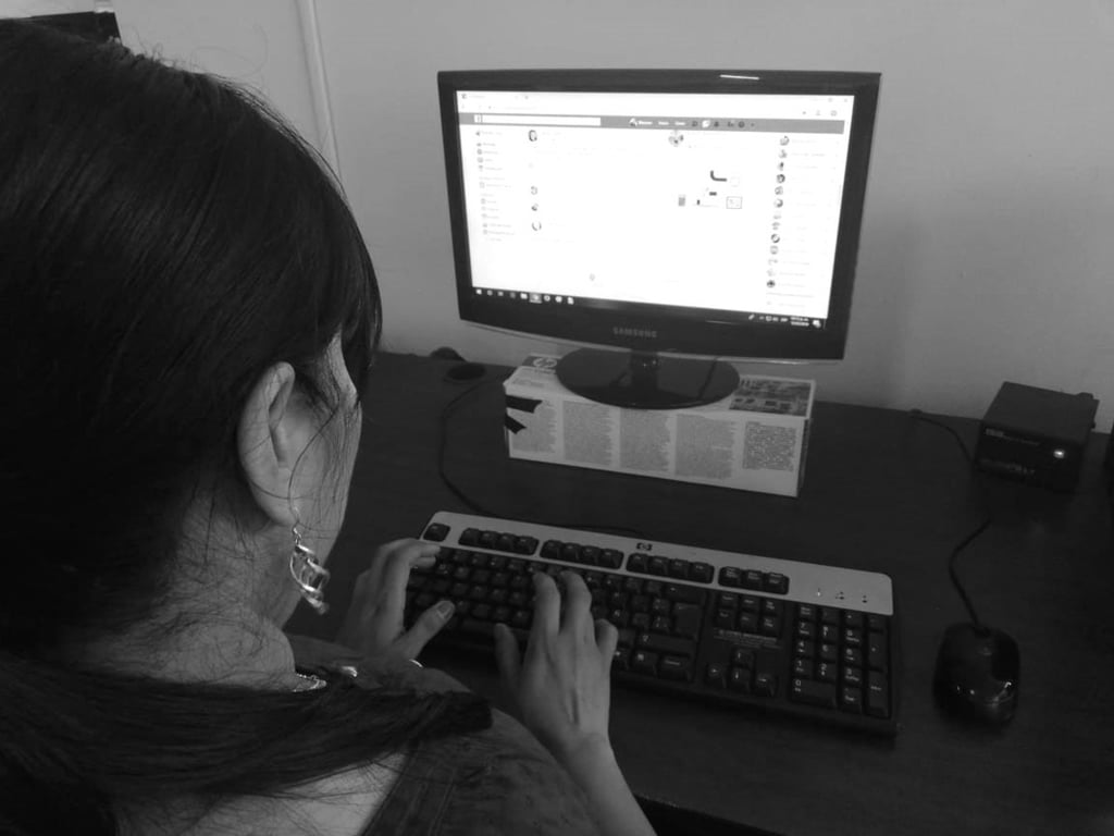 Prevención. A decir de la presidenta del Clúster de Innovación y Tecnología, Nallely Talamantes, es necesario que la población y los empresarios cuenten información para prevenir delitos.