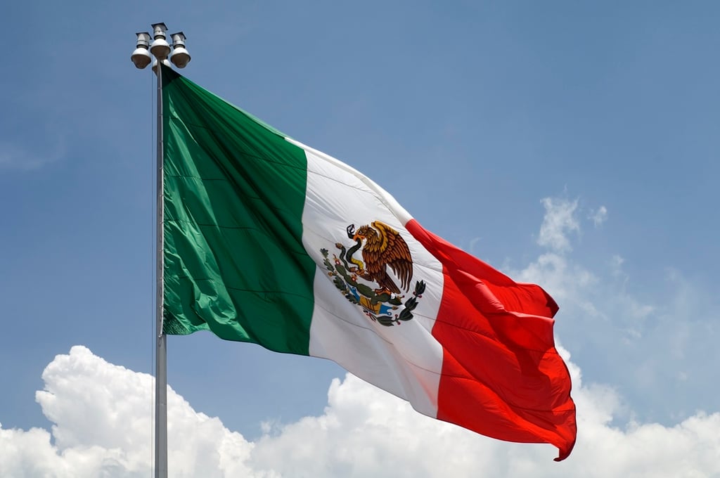 La bandera mexicana