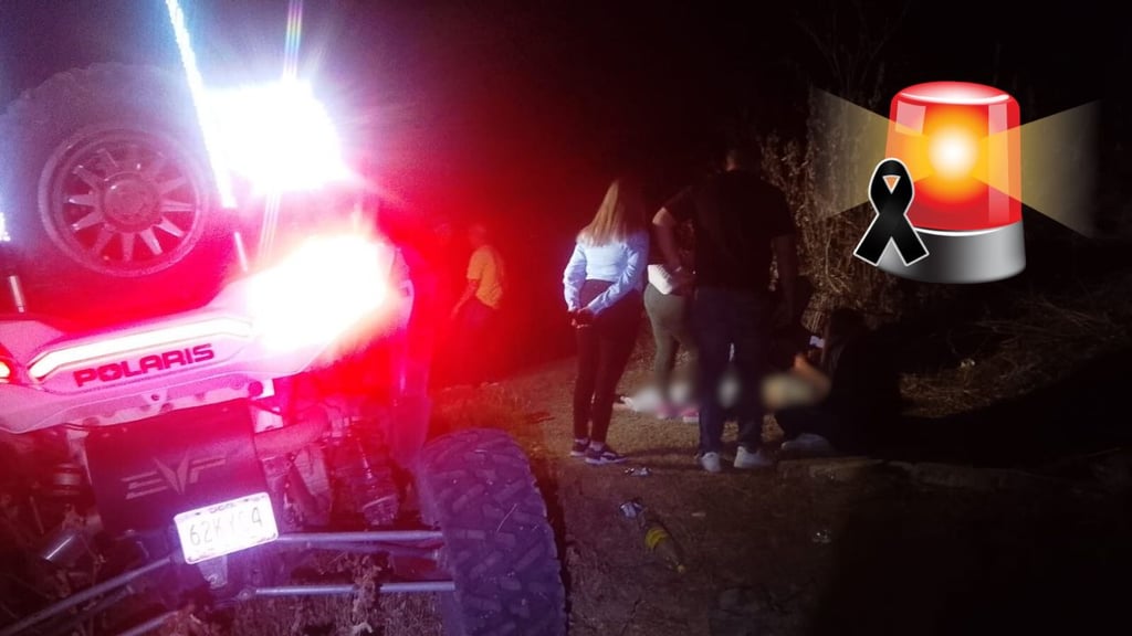 Mujer muere tras volcadura de vehículo todo terreno en Lerdo