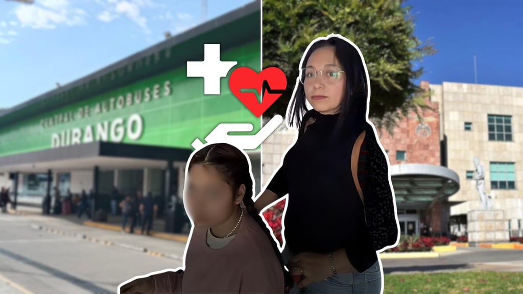 Tras quedar varada por bloqueos, aseguran atención médica a menor de Durango que iba a CDMX