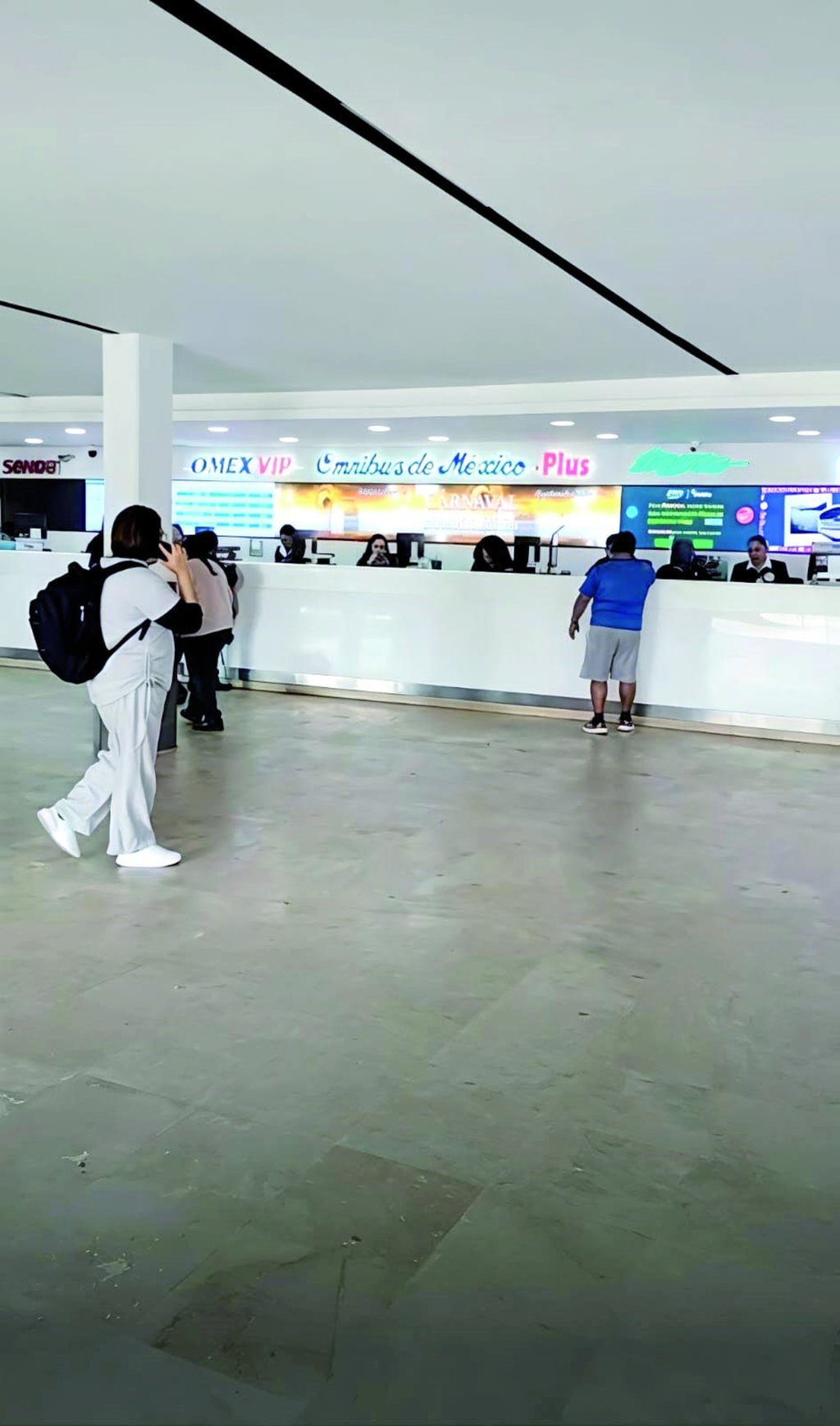 Hubo personas que se encontraban de viaje en alguna entidad, que no pudieron regresar a Durango.