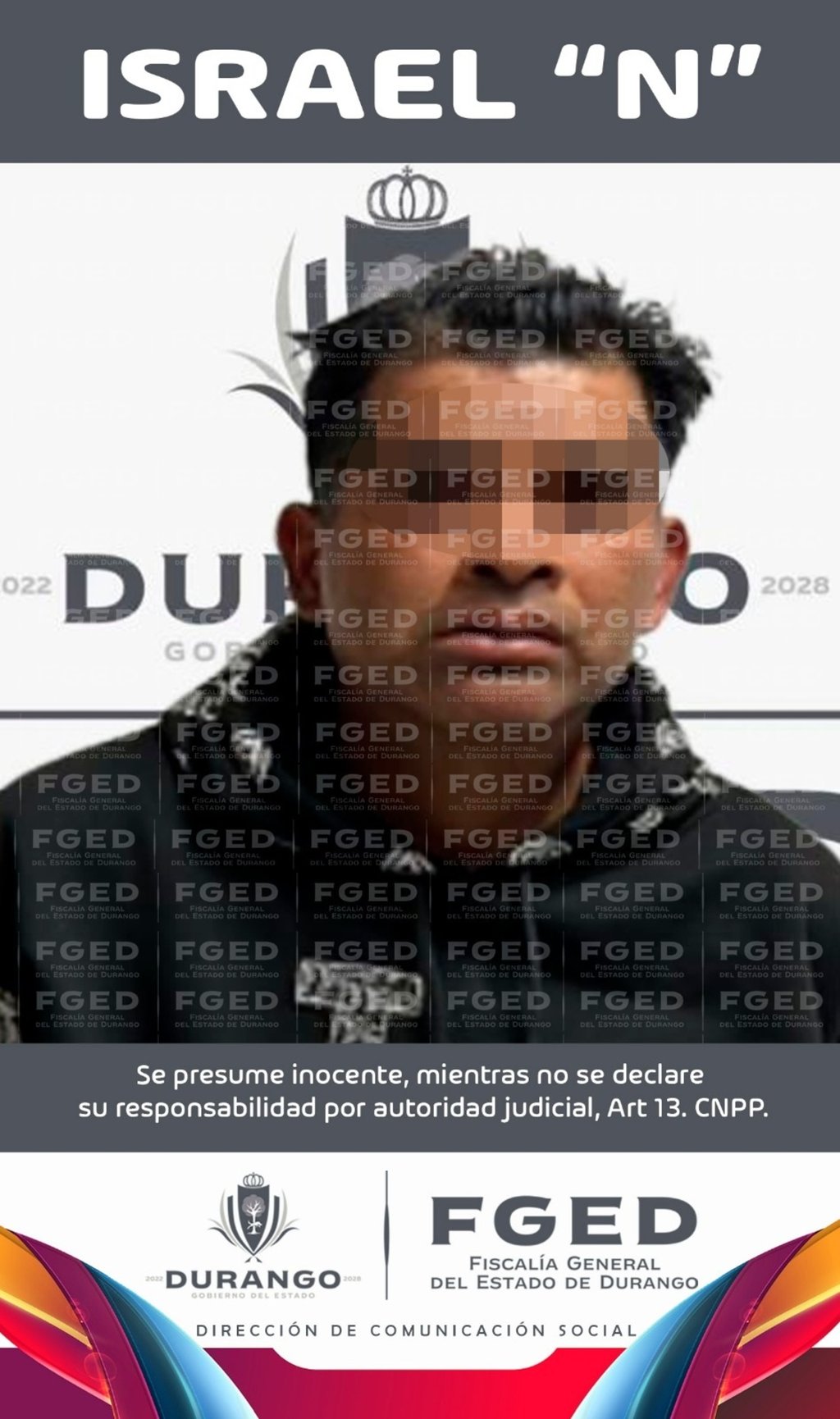 Labor. Vinculan a proceso a un presunto homicida por un crimen en Lerdo, quien usó una piedra en su agresión.