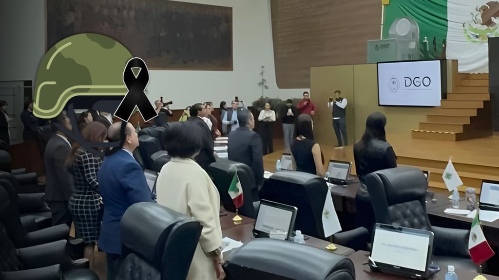 Dedican minuto de silencio a elementos de fuerzas armadas que murieron en operativo de Jalisco