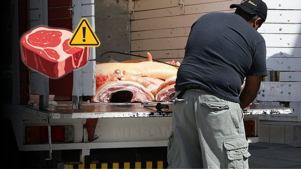 Denuncian entrada de carne contaminada con clembuterol a Durango