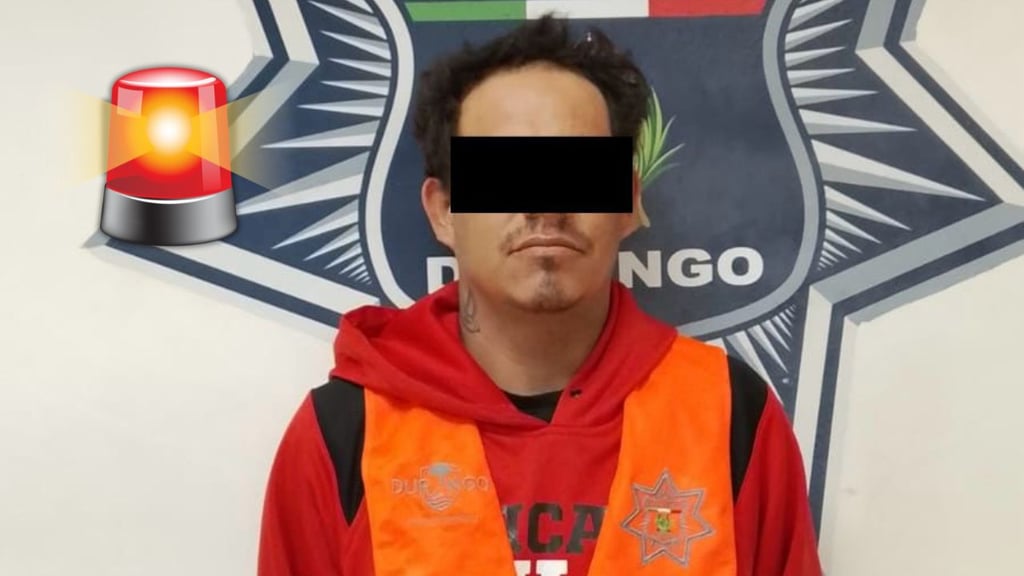 Detienen a sujeto por presunta agresión a su pareja en Durango capital