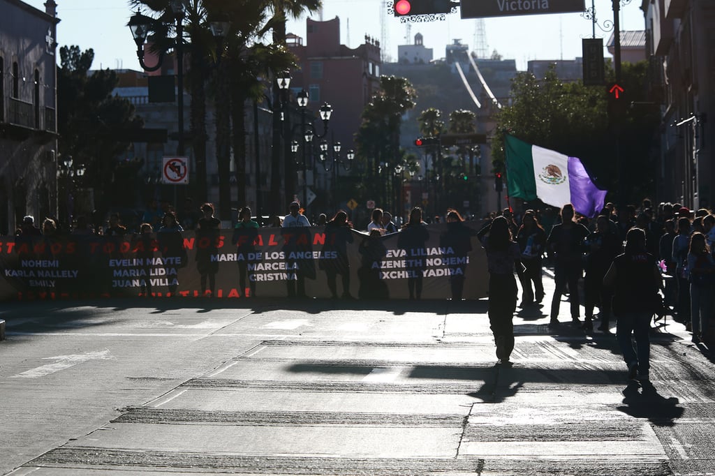 Pendientes. Colectivos en Durango mantienen en la agenda temas como la despenalización del aborto y la Alerta de Violencia de Género. 
