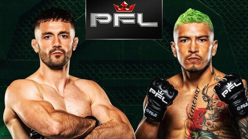 PFL: El duranguense, Sergio 'Drako' Cossio, vuelve al octágono contra Darragh Kelly
