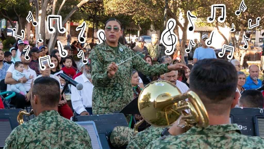 Durango vibró al son de la Banda de Música de la III Región Militar