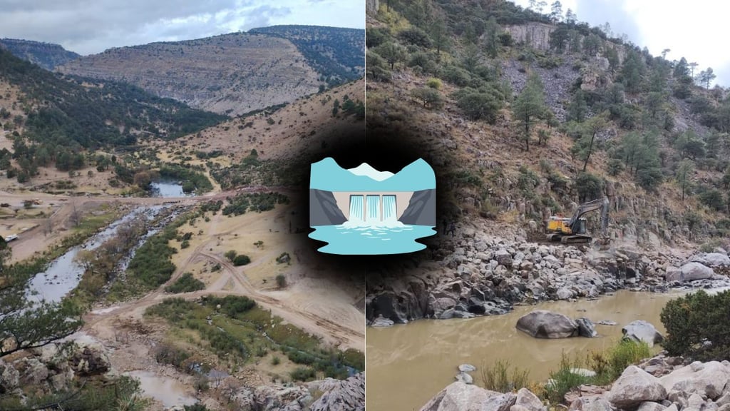 Presa Tunal II: Desvío del cauce del río, paso primordial en la construcción