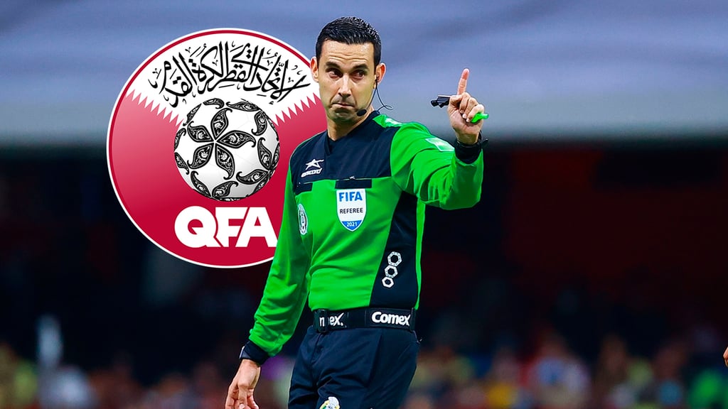 El árbitro César Arturo Ramos permanece atrapado en Qatar por bloqueo aéreo en Medio Oriente