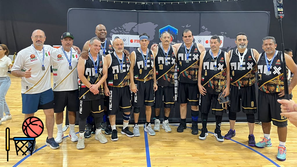 Durango obtiene la plata tras caer 68-57 ante Puerto Rico en el Panamericano de Maxibasquet 2026