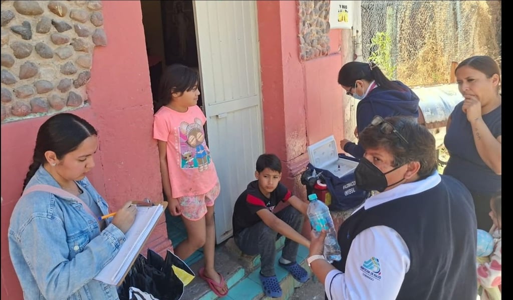 Sarampión. Ante el surgimiento de casos positivos en San Juan del Río, se ha intensificado la campaña de vacunación en esa municipalidad.