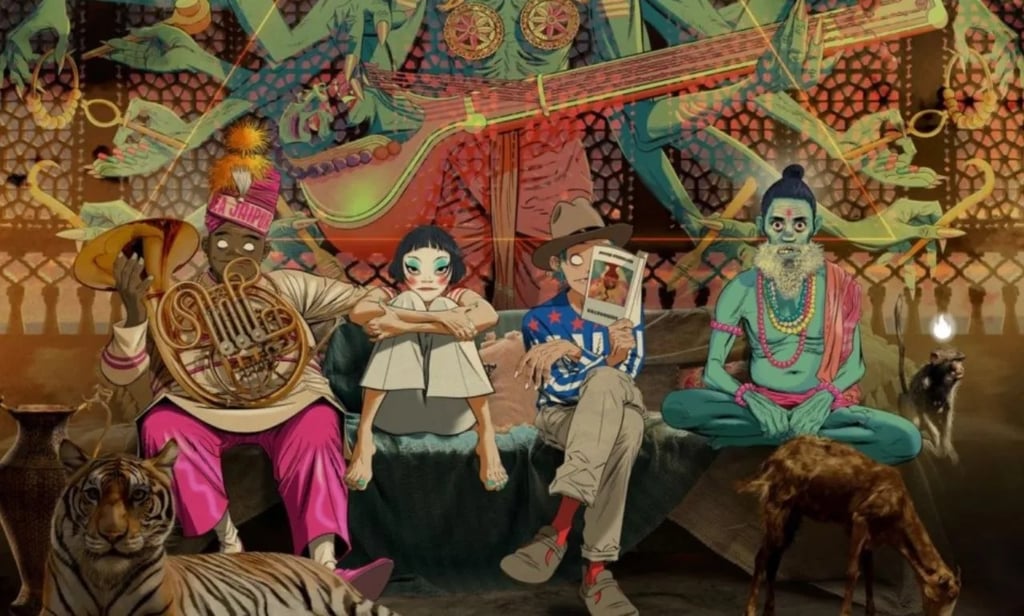 Gorillaz rinde homenaje a la animación