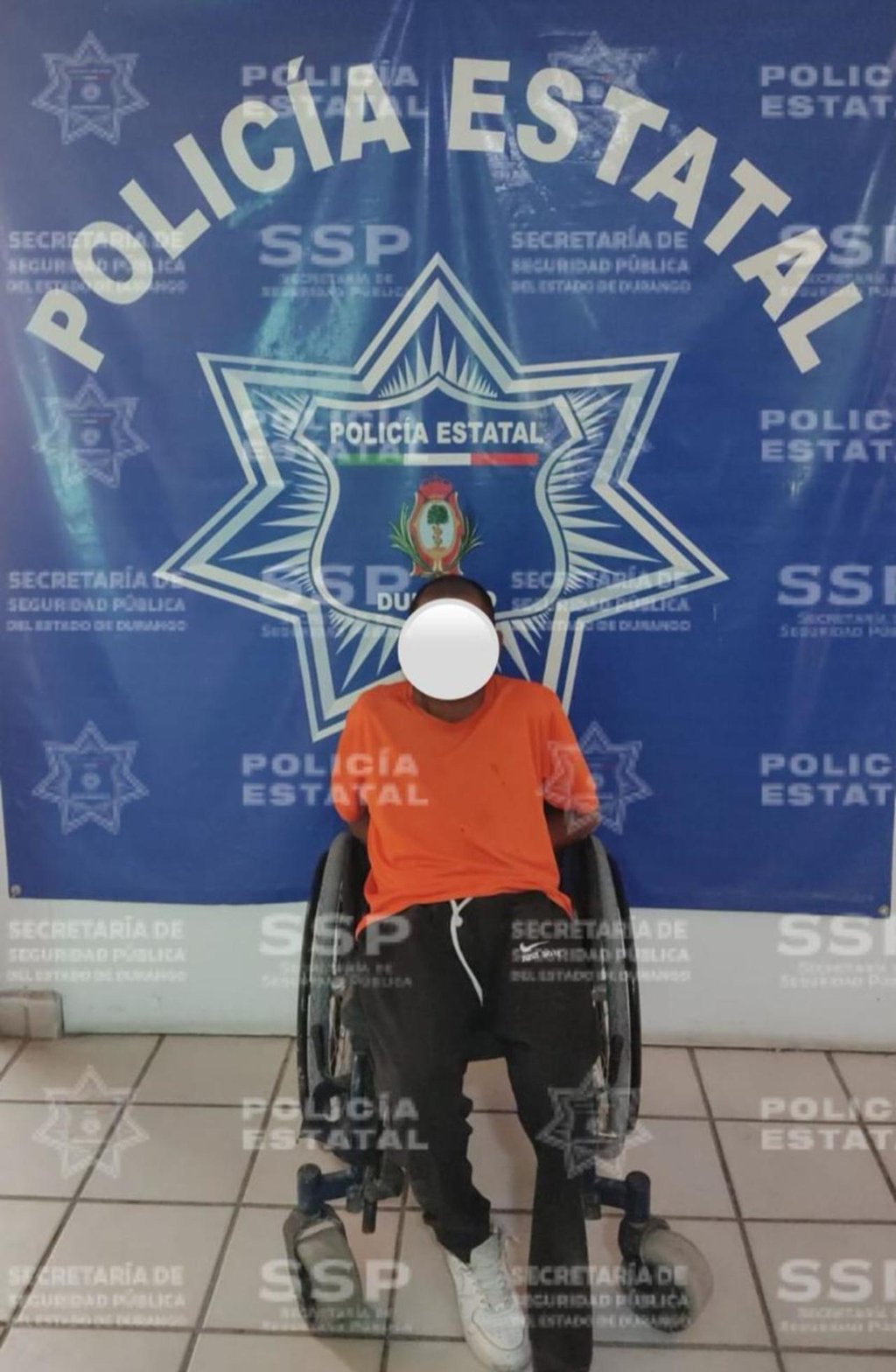 Arresto. Tras su detención, fue trasladado a la Vicefiscalía General del Estado Zona 1 Región Laguna.