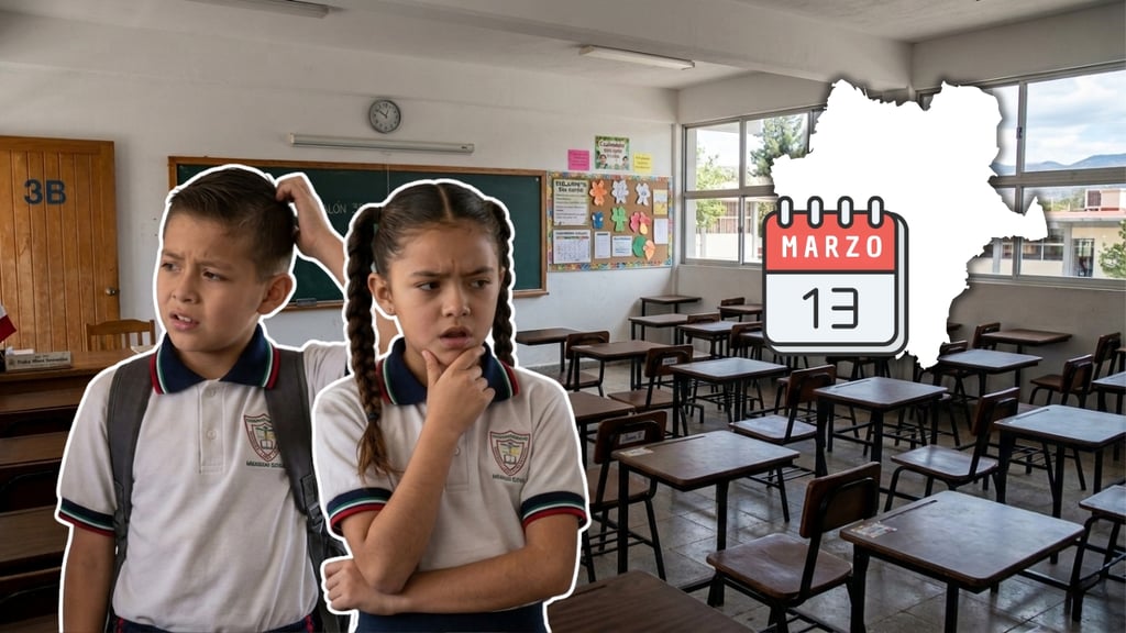 ¿Habrá clases el viernes 13 de marzo en Durango? Esto marca el calendario escolar