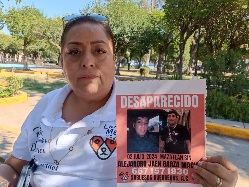 Madre buscadora. Edith es integrante del Colectivo Sabuesos Guerreras; asegura que familiares de personas desaparecidas tienen que hacer valer sus derechos, pero hay mucho desconocimiento.