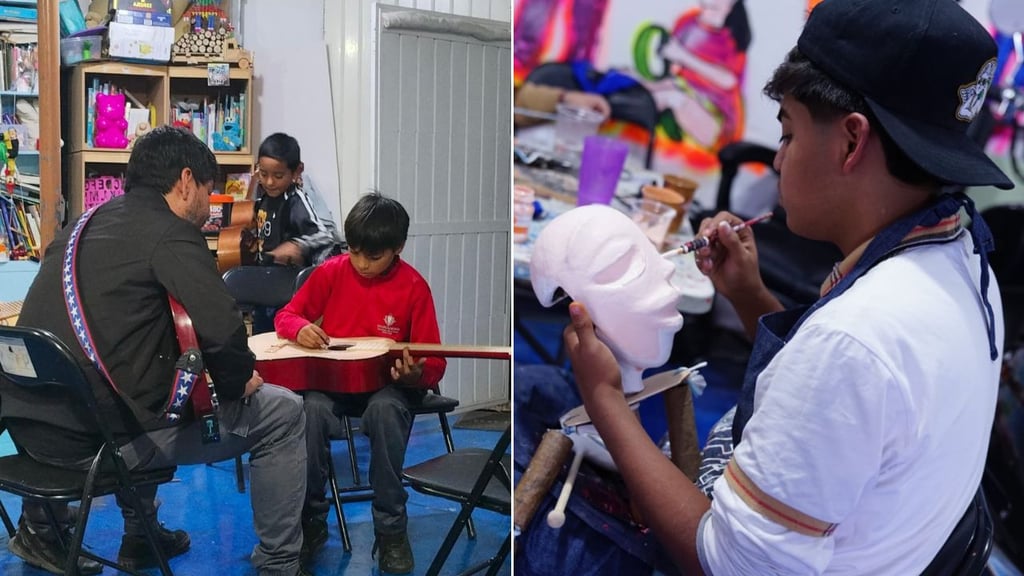 Teteutzin y el arte que siembran en la J. Guadalupe Rodríguez 'La Rorro'