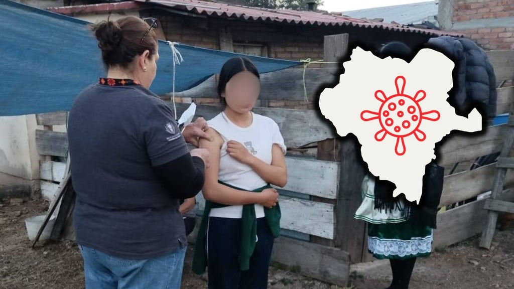 Reporta Durango 5 casos más de sarampión; dos municipios concentran el 88.2% de pacientes