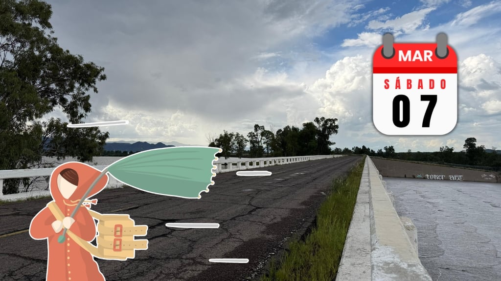 Siguen los fuertes vientos en la ciudad de Durango: así será el clima HOY sábado 7 de marzo