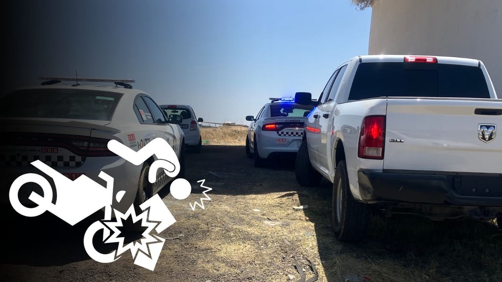 Motociclista está grave tras caer a un barranco en carretera de Lerdo