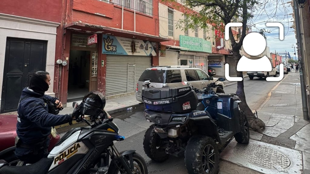 Identifican a hombre que murió en habitación de un hotel en Zona Centro de Durango
