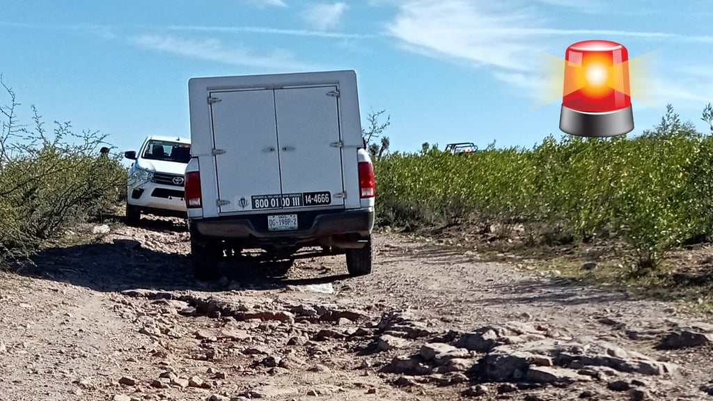 Localizan cuerpo en estado de descomposición en zona rural de Durango; no ha sido identificado