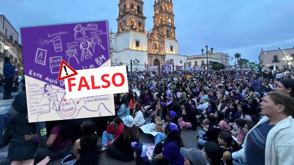 Falso, que se haya vendido el movimiento del 8M en Durango: Diputada