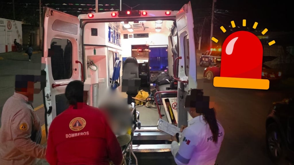 Joven resulta con múltiples lesiones tras ser arrollado en Lerdo; conductor se dio a la fuga 