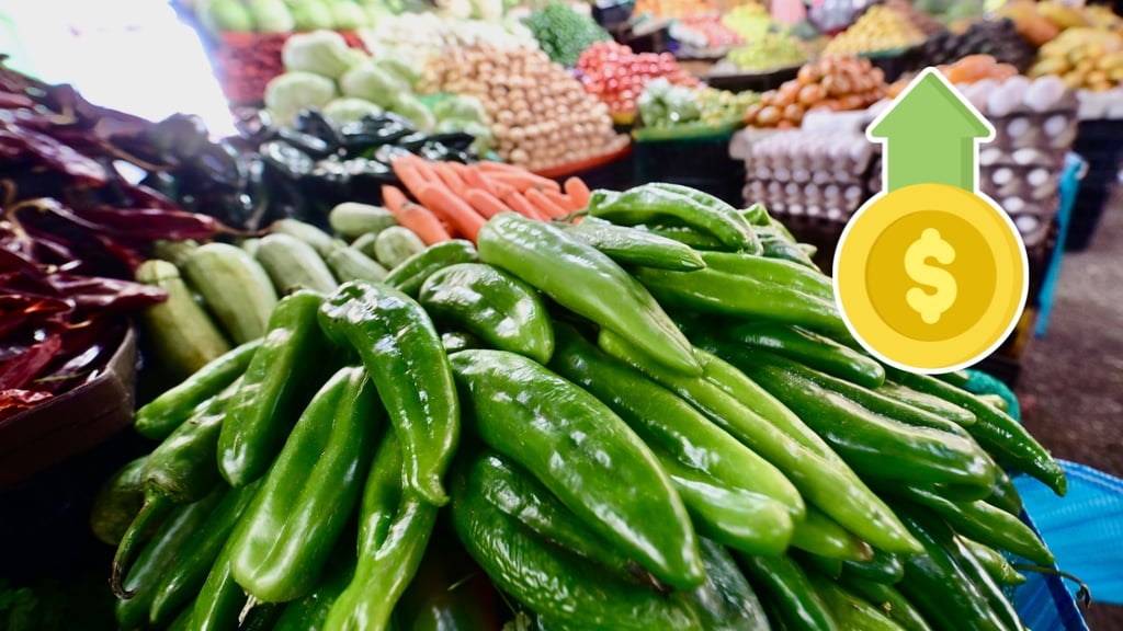 Por baja cosecha, el costo de algunos productos del campo subió hasta 500%