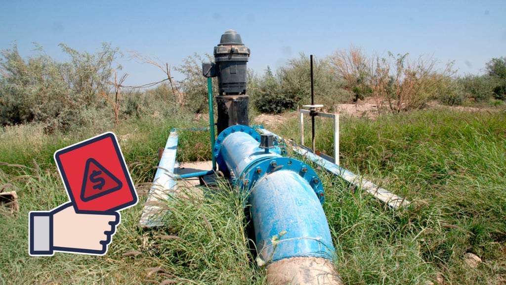 Advierten multas de hasta 5 mdp y cárcel por pozos de agua clandestinos en Durango