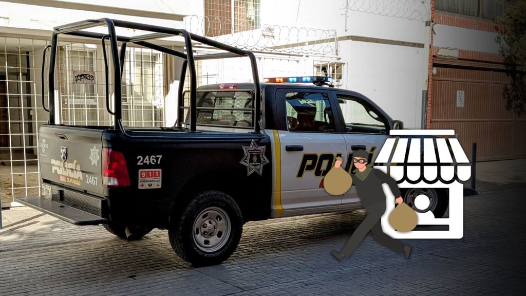 Roban herramienta, calzado y dinero en negocio de Durango