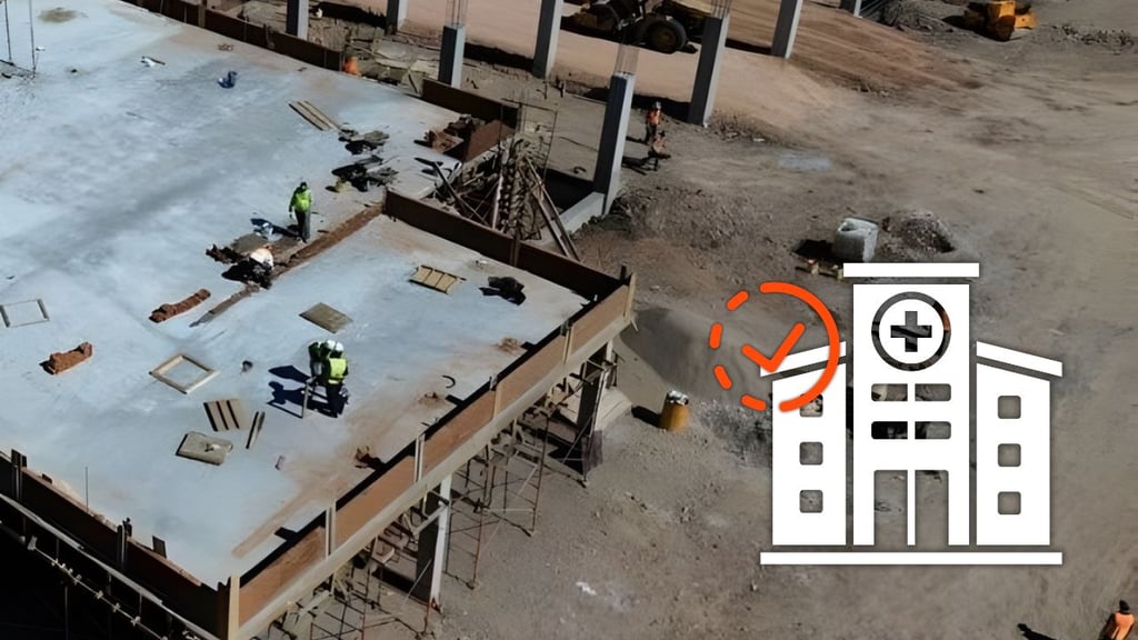 Reportan avance de 30% en construcción de hospital regional de Santiago Papasquiaro