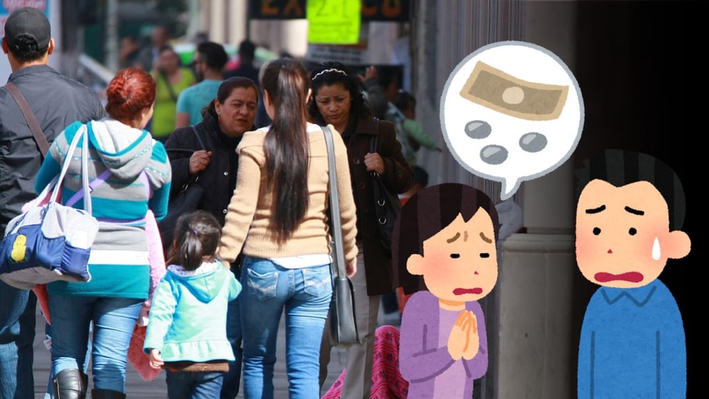 Familia de cuatro personas requiere de 19 mil 510 pesos, al mes, para no caer en pobreza