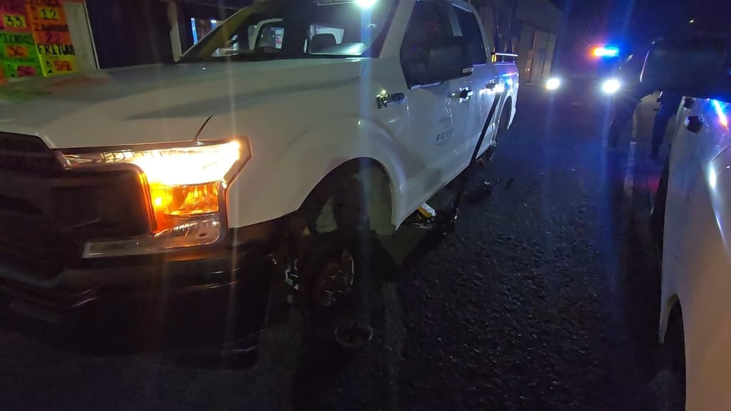 Situación. Identificaron la camioneta de la cual arrojaron ponchallantas; aseguran las autoridades que pronto serán capturados los presuntos responsables.