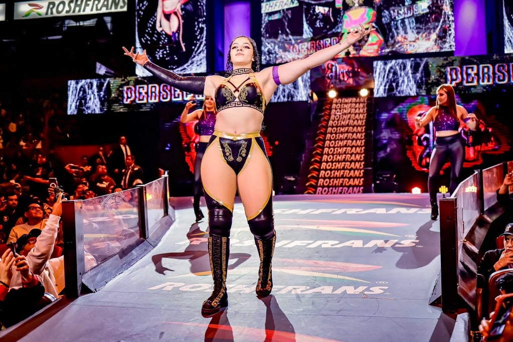 Imponente. La recién coronada campeona de las Amazonas, Persephone, hará acto de presencia.