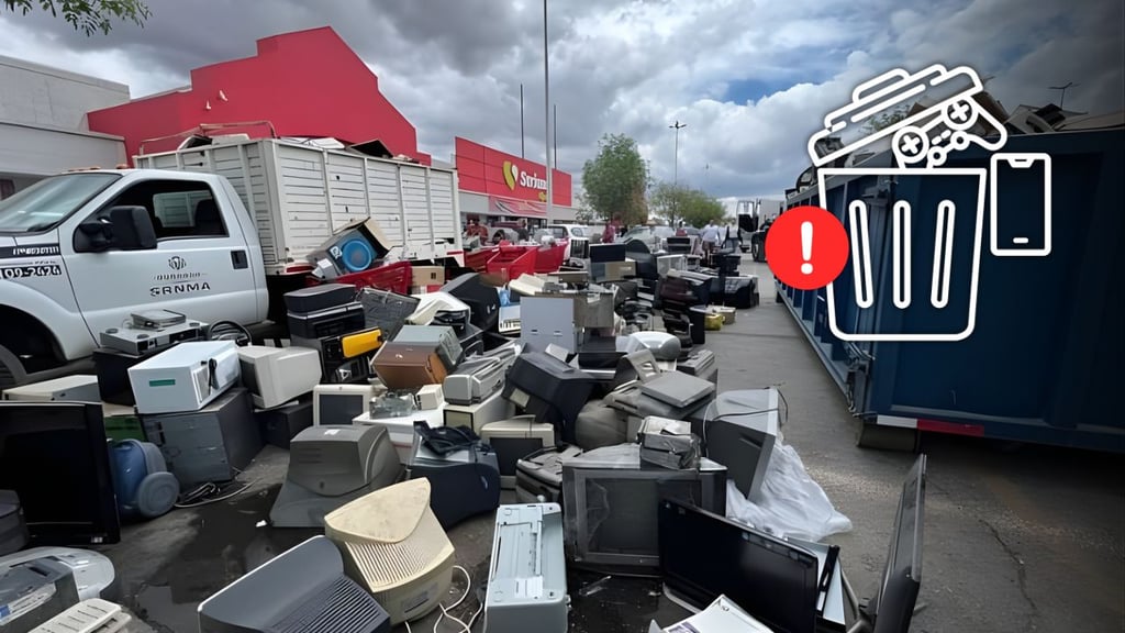 Basura electrónica debe tener un manejo especial o generará daños severos: SRNyMA