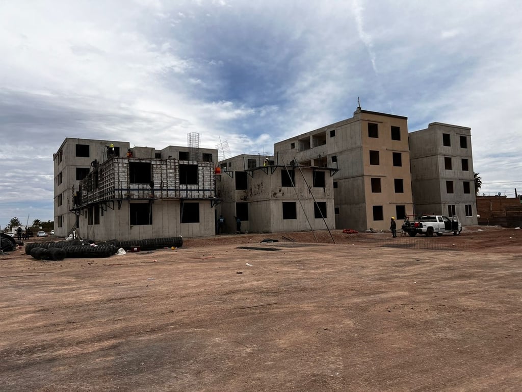 Vivienda vertical. Bajo el programa federal Viviendas para el Bienestar, quedarán 28 edificios en esta zona.