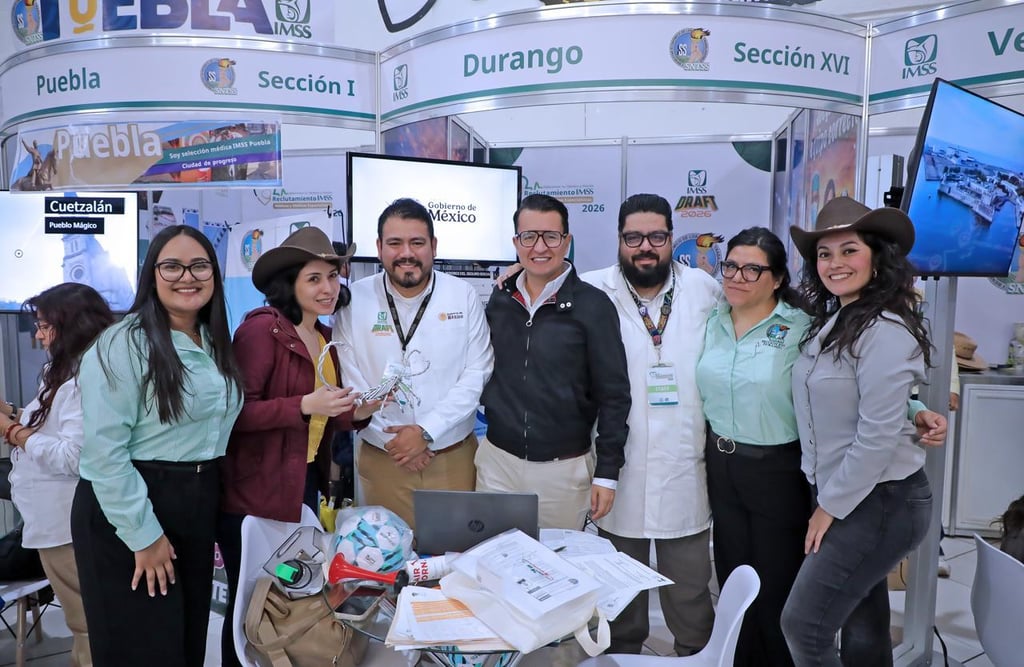 Médicos. El IMSS Durango logró contratar más especialistas que en el 2025 dentre de este Draft 2026.