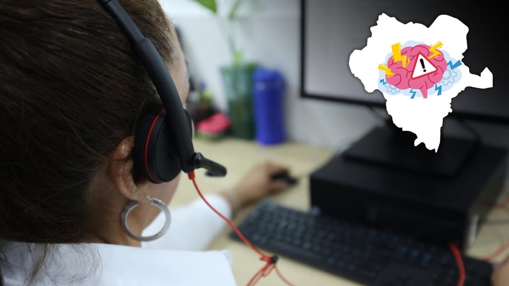 En Durango, han brindado contención emocional vía telefónica a más de 3 mil personas