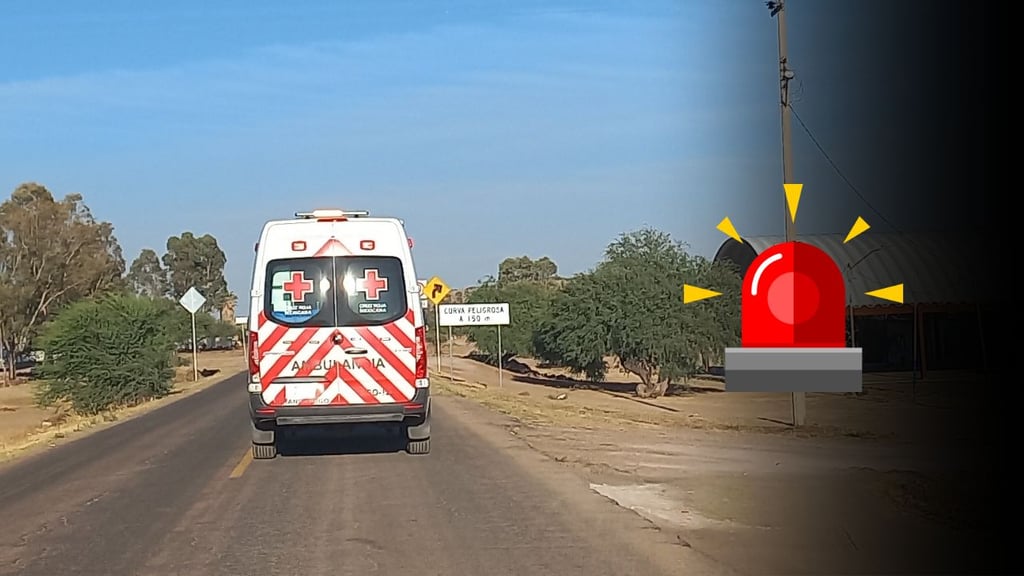 Volcadura deja dos jóvenes lesionados en carretera de Mezquital