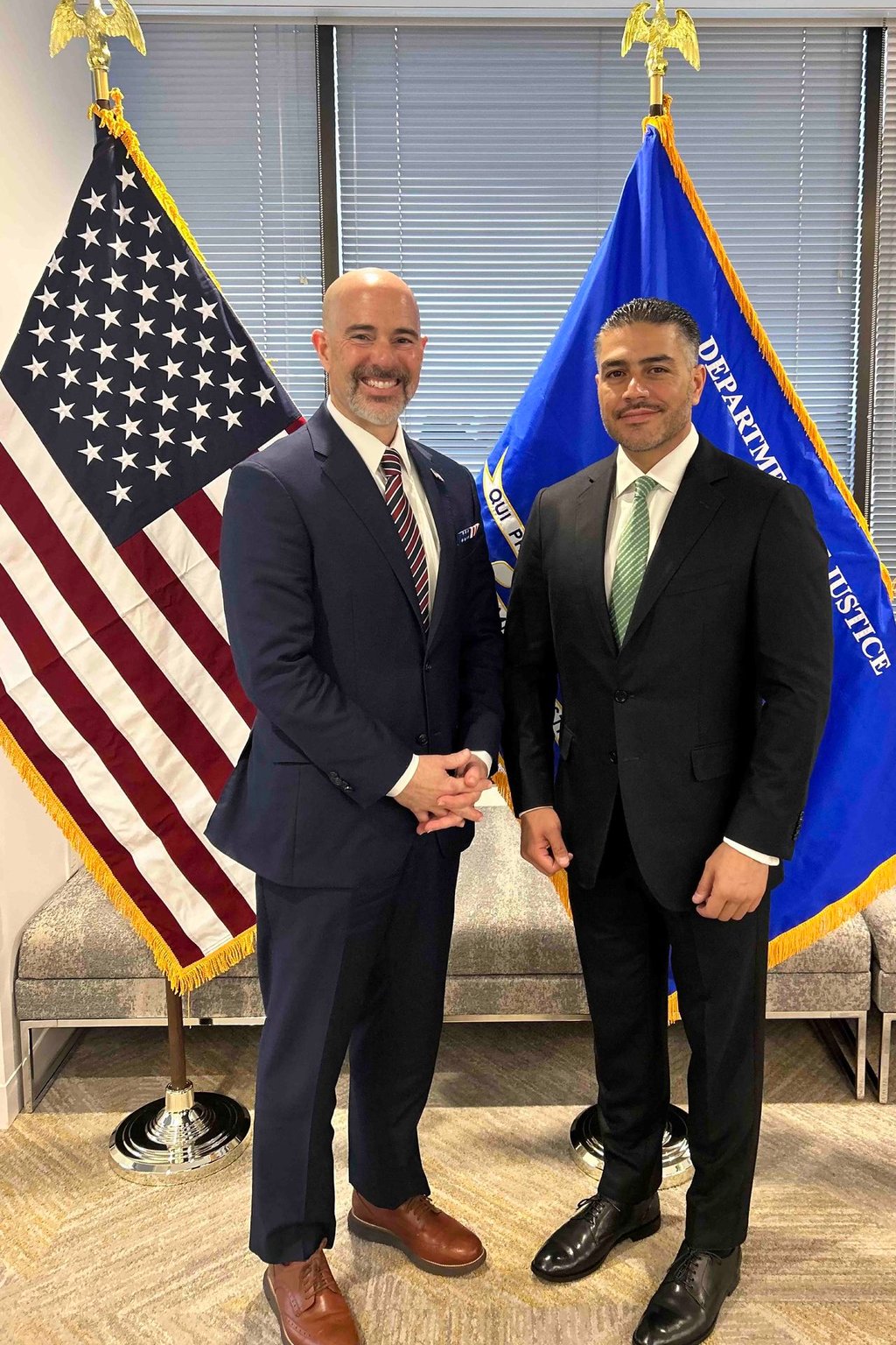 Encuentro. El diálogo fue en representación del Gabinete de Seguridad del Gobierno de México. 