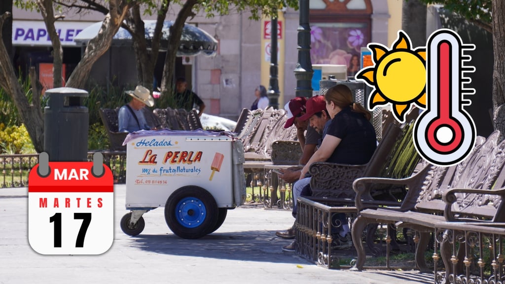 Martes soleado y caluroso en la ciudad de Durango: clima HOY 17 de marzo