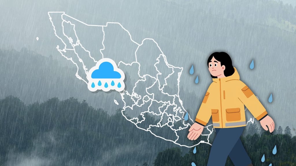 ¡Alerta! Advierten por 'diluvio' en México; durará 4 días y estos estados serán afectados 